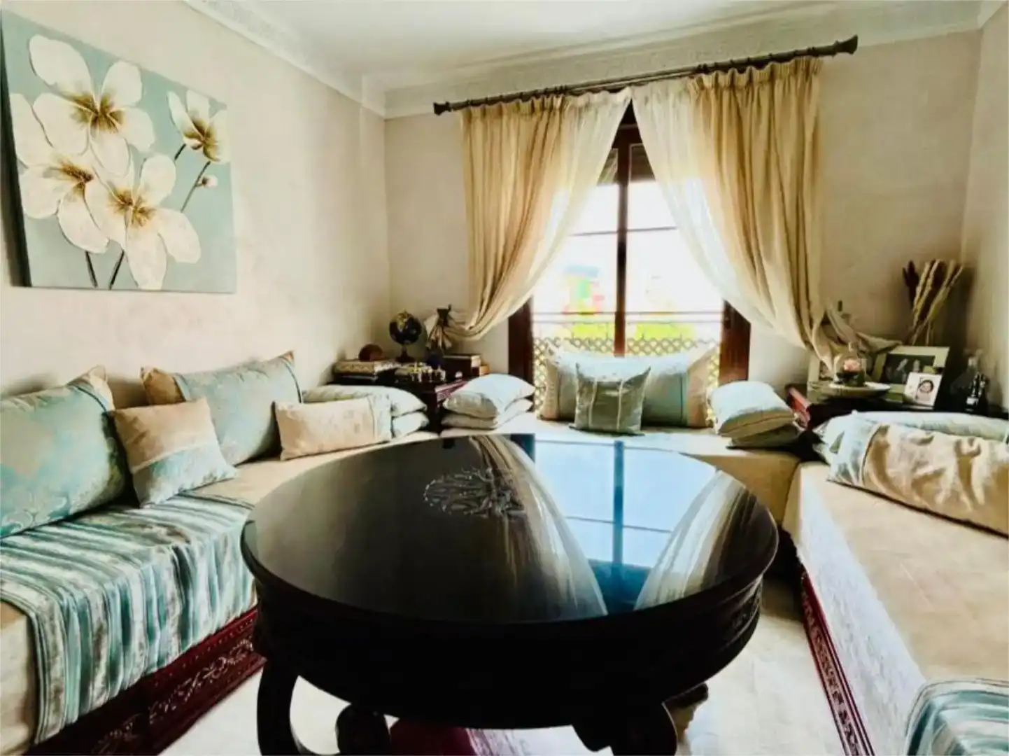 Living room of Flat for sale in  Melilla Capital  with Air Conditioner and Balcony