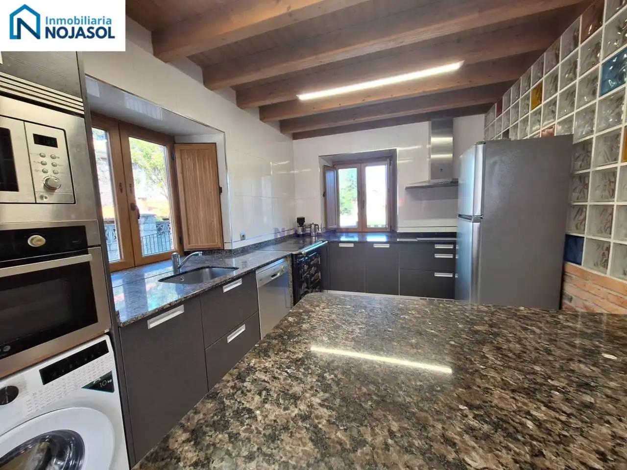 Cocina de Casa o chalet de alquiler en Noja con Calefacción, Jardín privado y Terraza