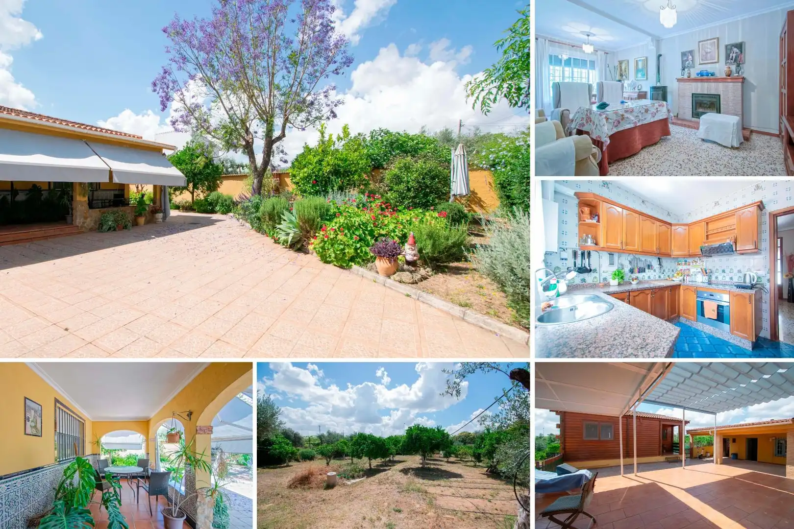 Vista exterior de Casa o xalet en venda en Mairena del Aljarafe amb Aire condicionat, Calefacció i Jardí privat