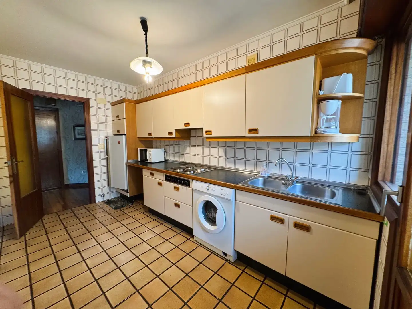 Küche von Wohnung zum Verkauf in Artziniega mit Heizung, Privatgarten und Parkett