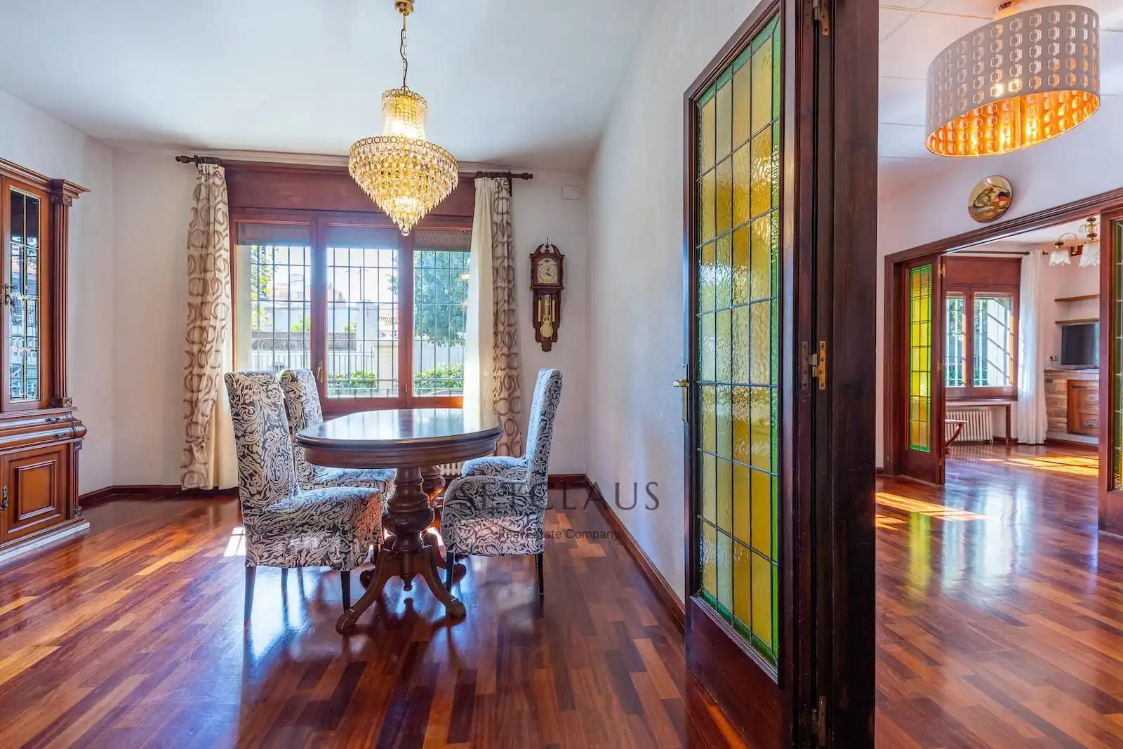 Dining room of Houses for sale in El Masnou  with Air Conditioner, Heating and Private garden
