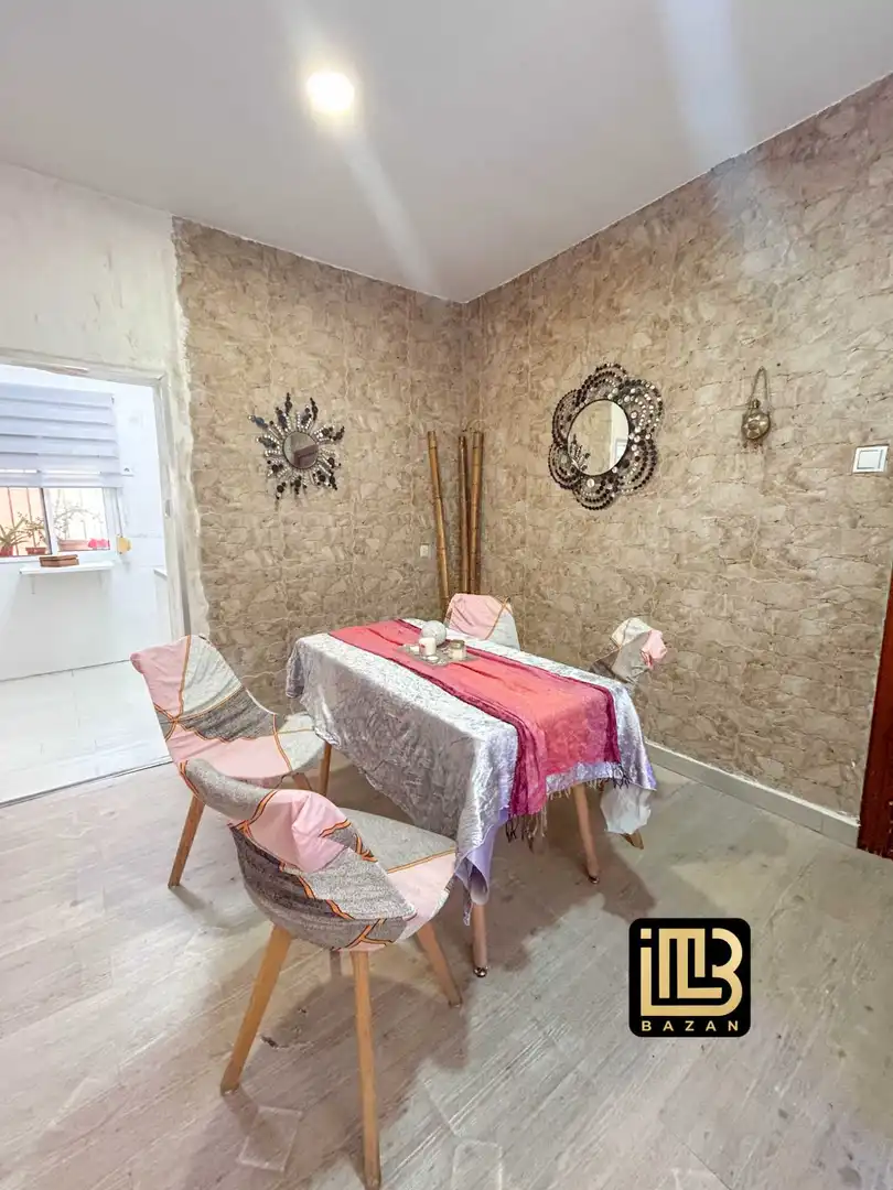 Dining room of Flat for sale in Málaga  with Air Conditioner, Terrace and Furnished