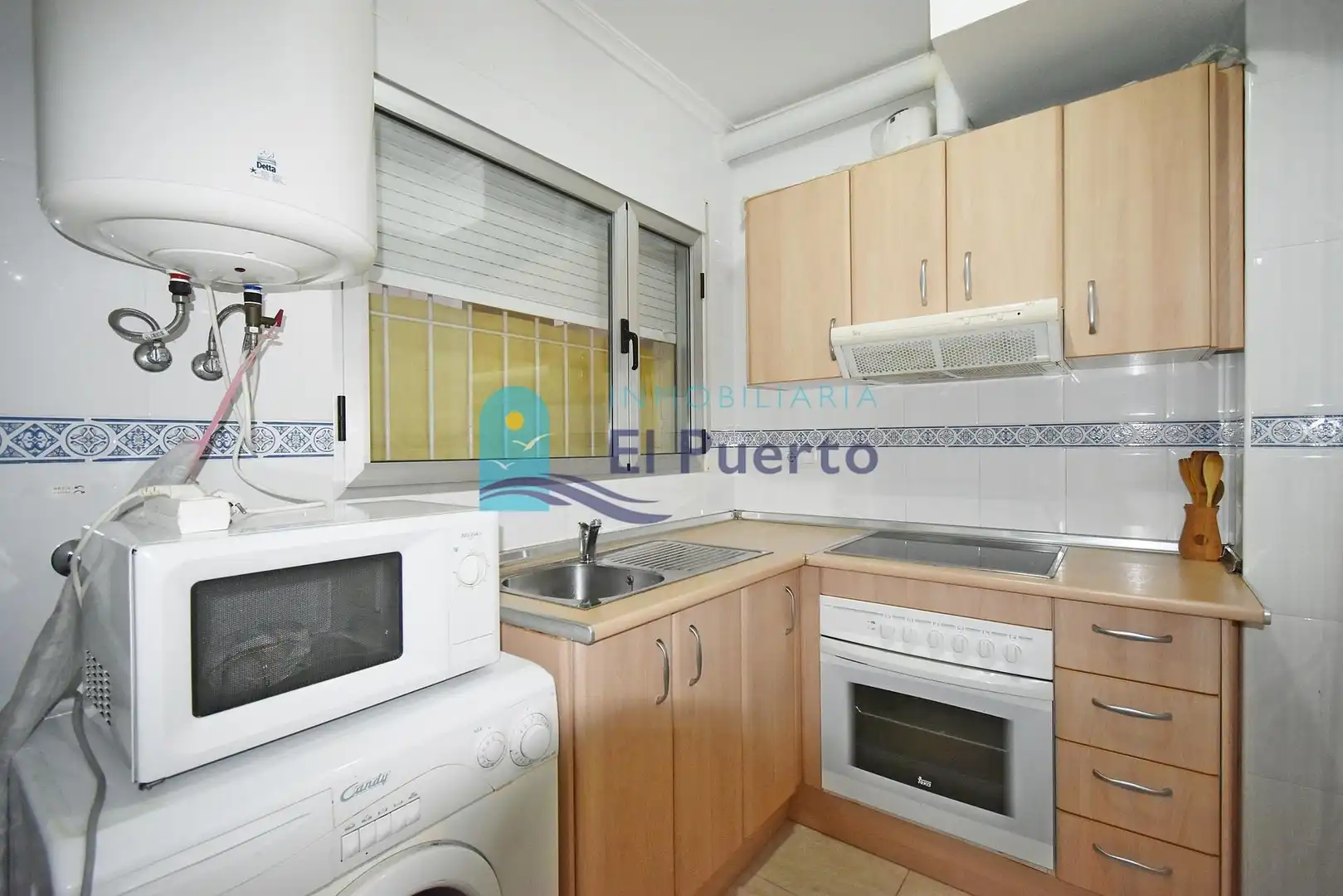 Cocina de Apartamento en venta en Mazarrón con Amueblado