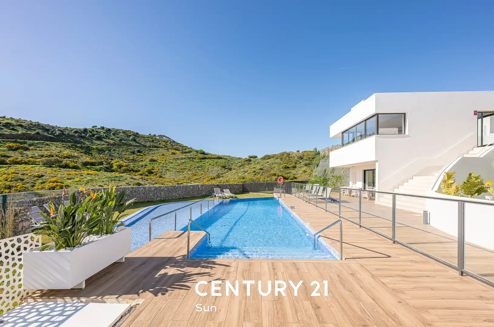 Vista exterior de Casa adosada en venta en Mijas con Aire acondicionado, Calefacción y Jardín privado
