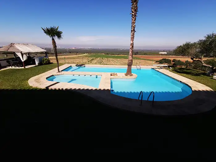 Swimming pool of Country homes for sale in Alcalá de Guadaira  with Air Conditioner, Heating and Private garden