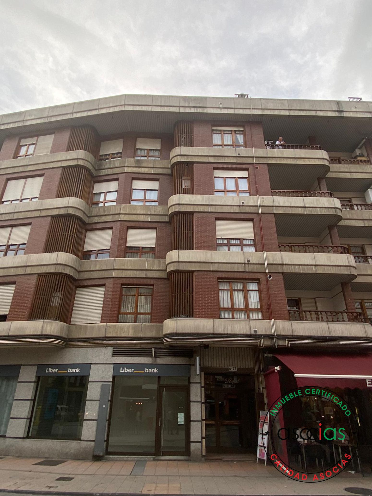 Exterior view of Attic for sale in Langreo  with Heating, Parquet flooring and Terrace