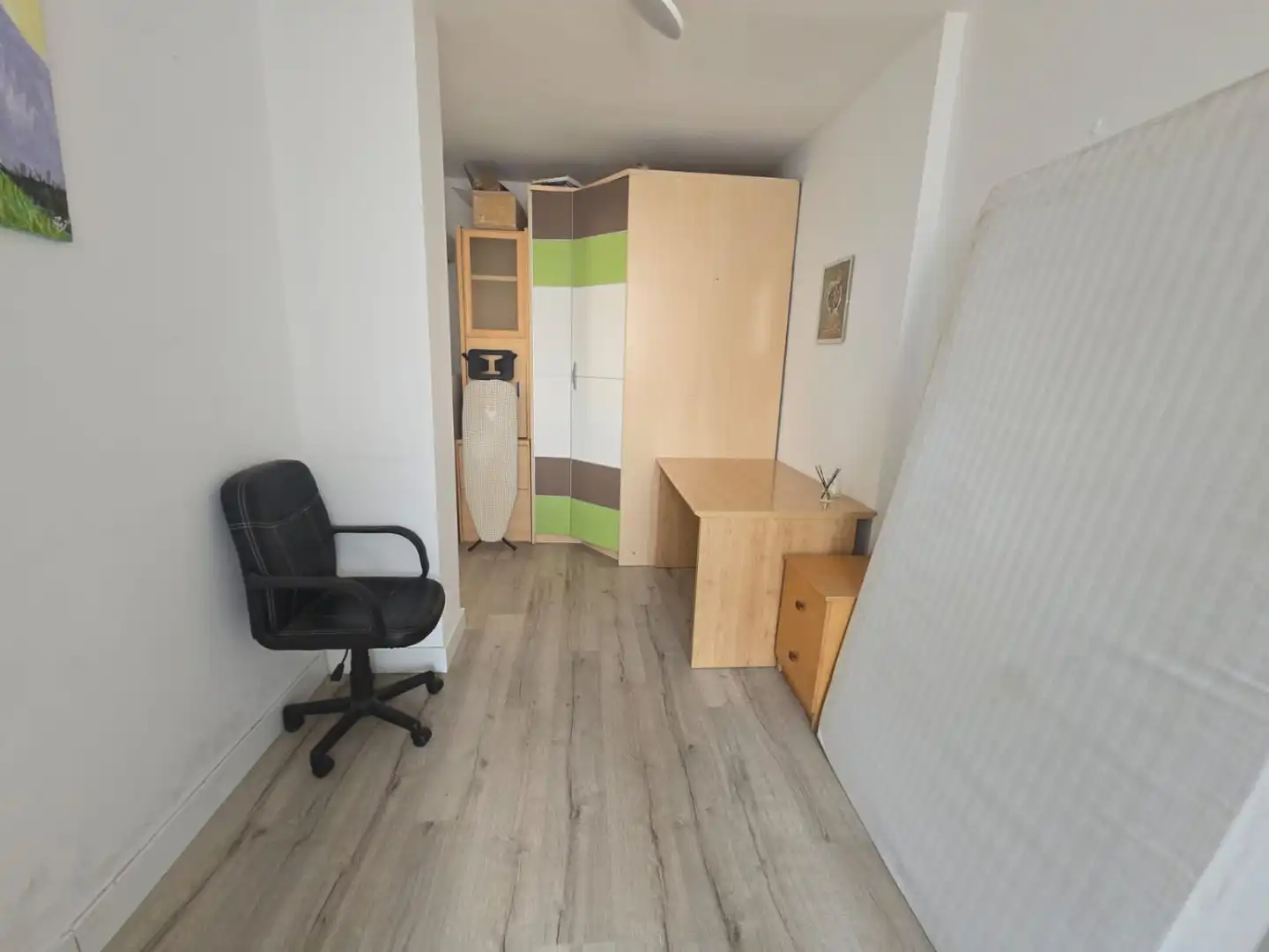 Schlafzimmer von Wohnung zur Miete in Sevilla mit Klimaanlage, Heizung und Terrasse
