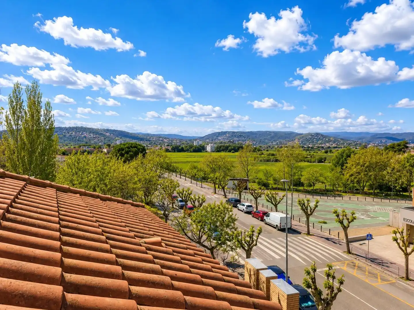 Vista exterior de Àtic en venda en Calonge i Sant Antoni amb Calefacció, Jardí privat i Terrassa