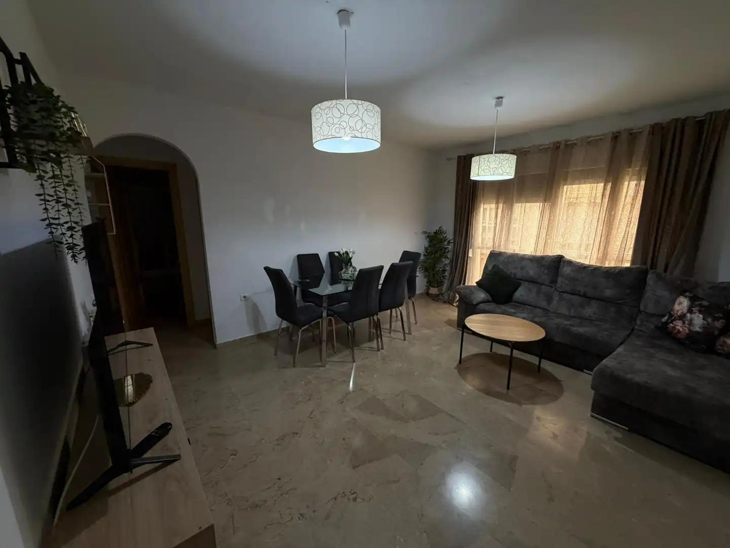 Sala de estar de Piso en venta en Maracena con Amueblado y Lavadora