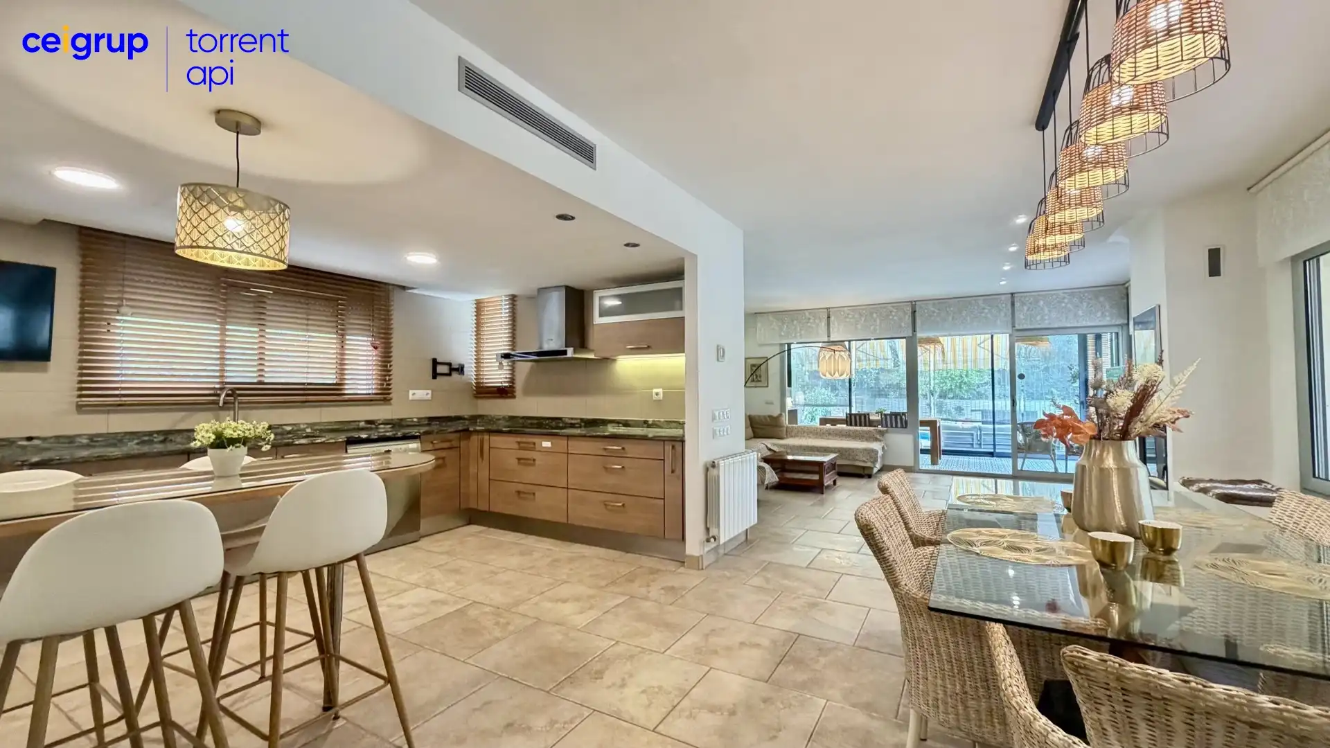 Kitchen of Houses for sale in L'Escala  with Air Conditioner, Heating and Terrace