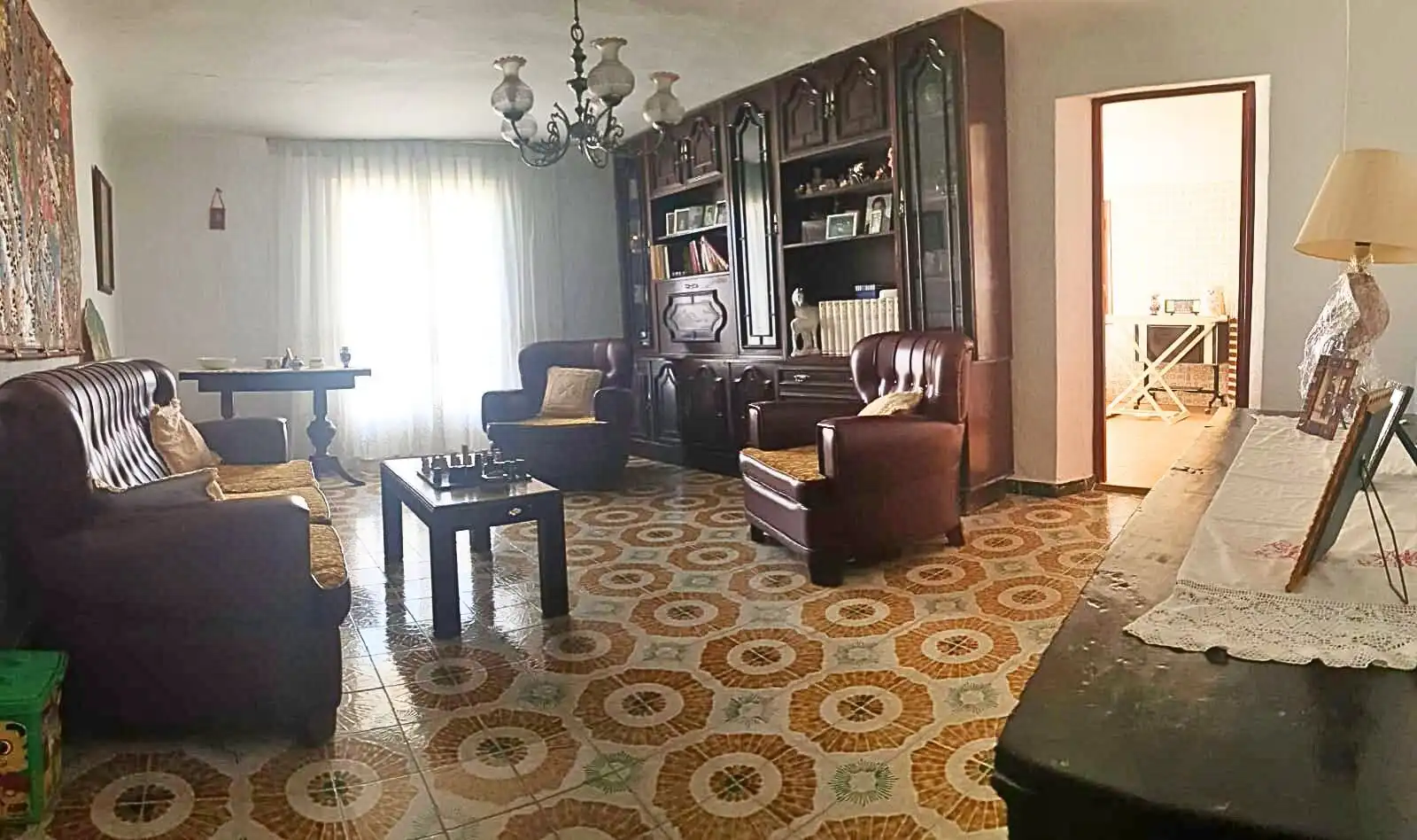 Wohnzimmer von Country house zum Verkauf in Atea mit Heizung, Terrasse und Abstellraum