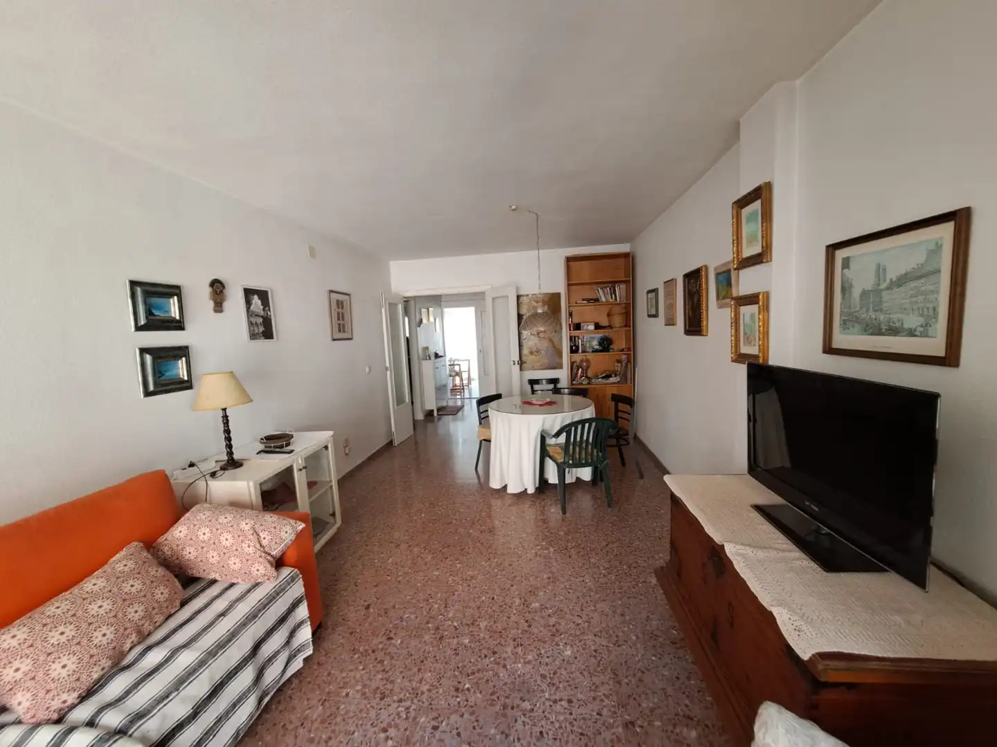 Living room of Flat for sale in  Murcia Capital  with Air Conditioner, Heating and Storage room