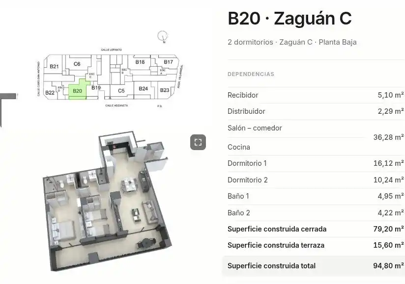 Pis amb piscina en venda a Avenida Avenida Vila-real, imagen 7