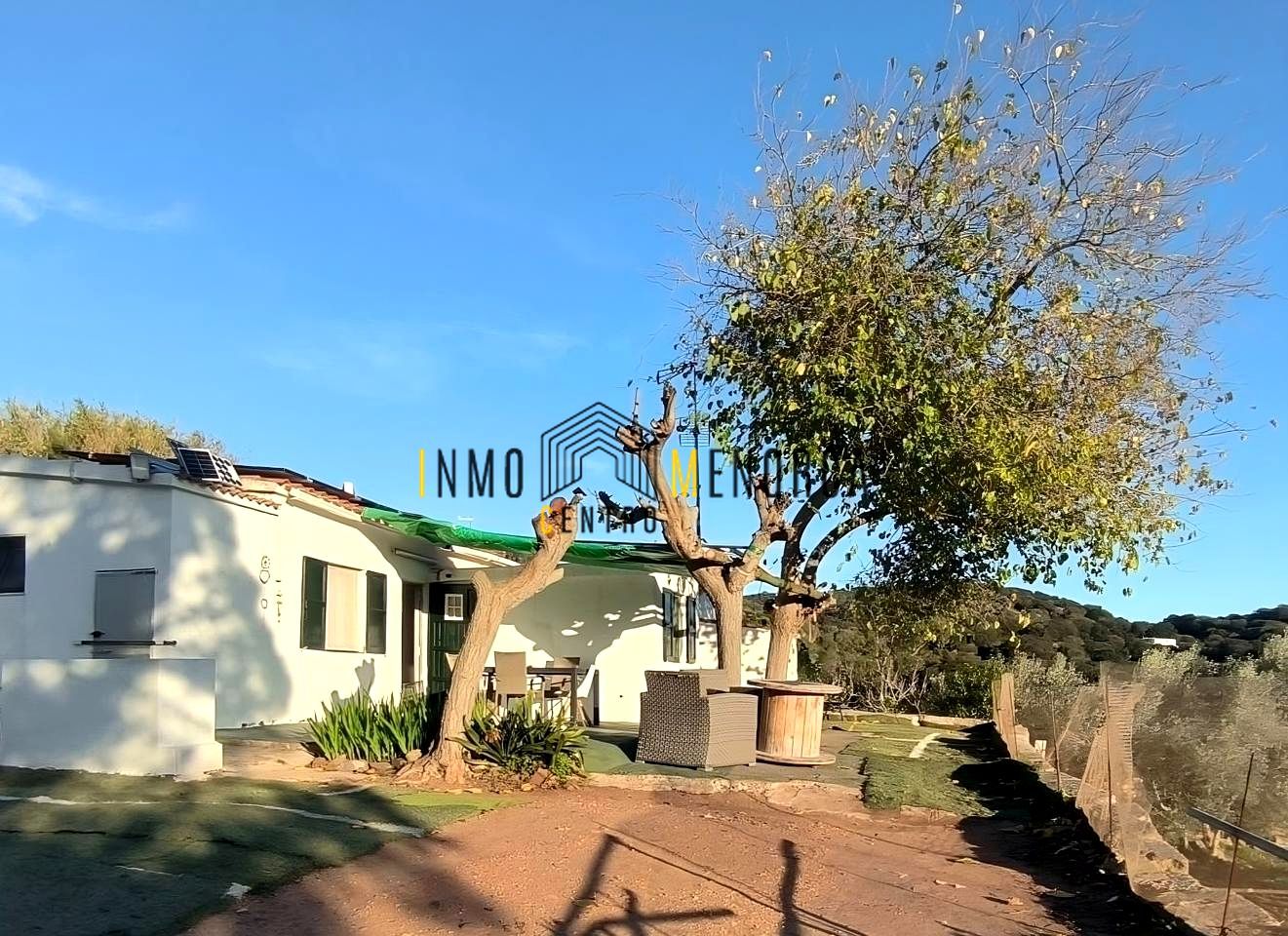 Exterior view of House or chalet for sale in Es Migjorn Gran  with Private garden and Terrace