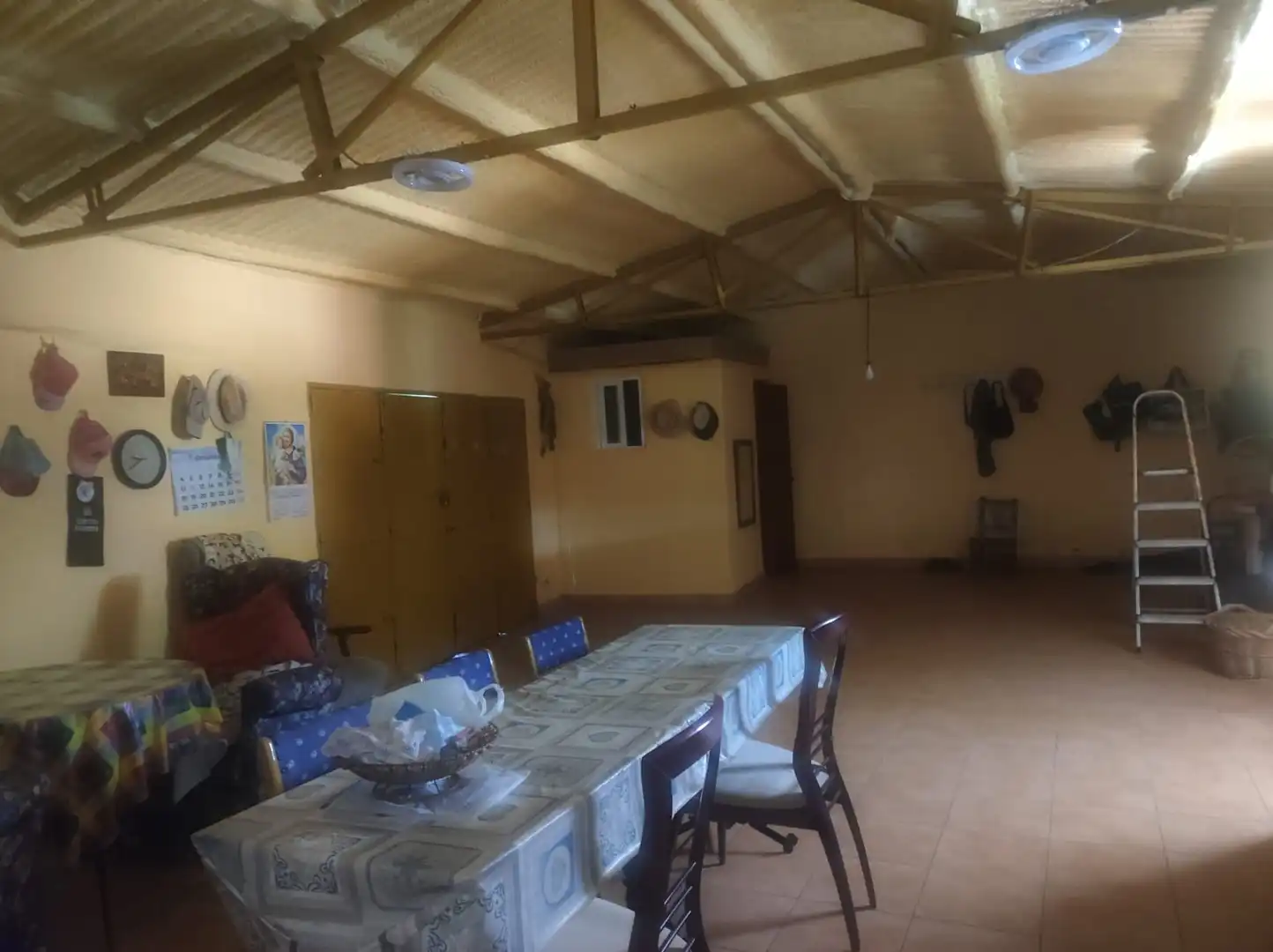 Menjador de Casa o xalet en venda en La Aldea del Obispo  amb Moblat