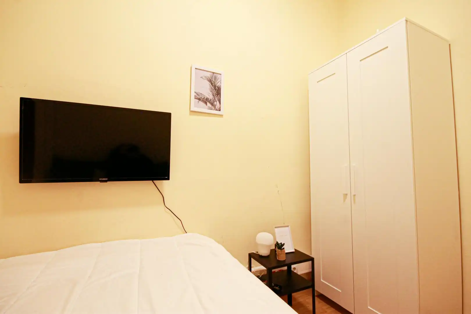 Schlafzimmer von Wohnung zur untervermieten in  Barcelona Capital mit Heizung, Möbliert und Waschmaschine