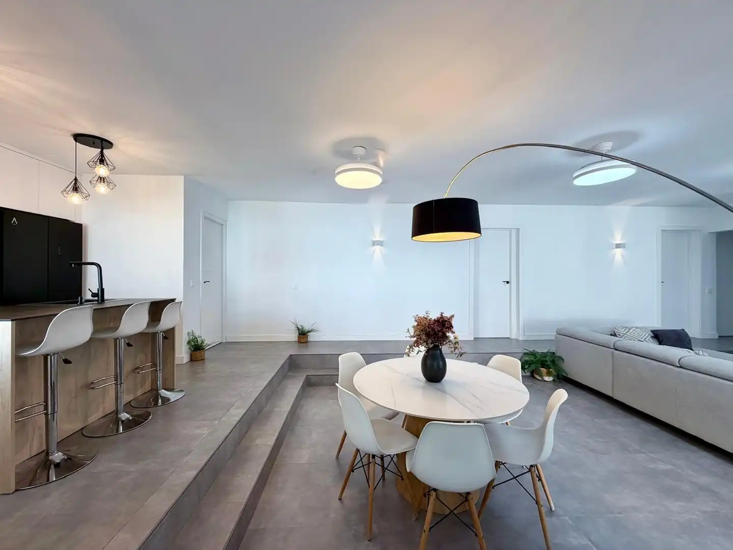 Dining room of Houses for sale in Roquetas de Mar  with Air Conditioner, Heating and Private garden