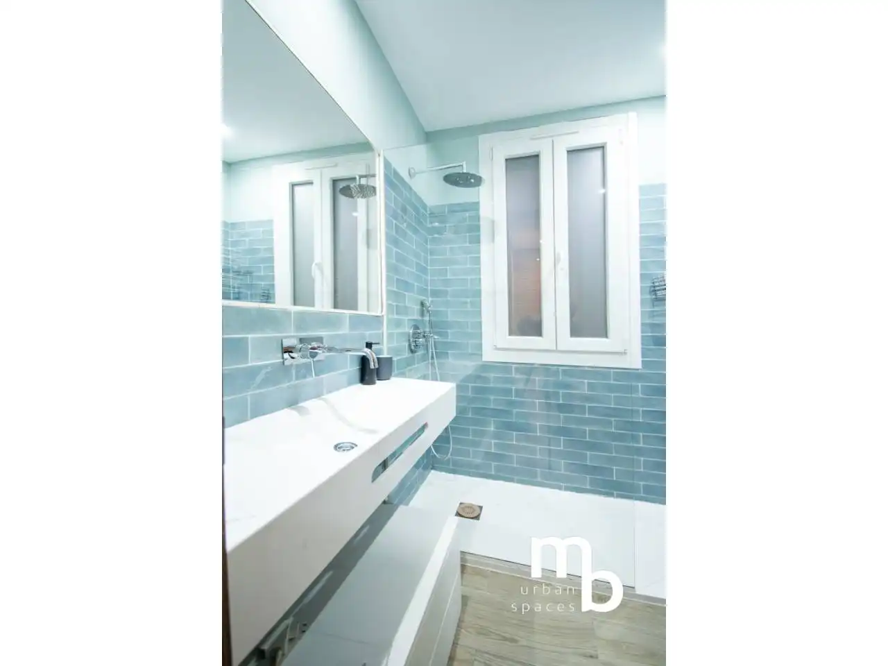 Baño de Apartamento de alquiler en Madrid con Aire acondicionado, Calefacción y Amueblado