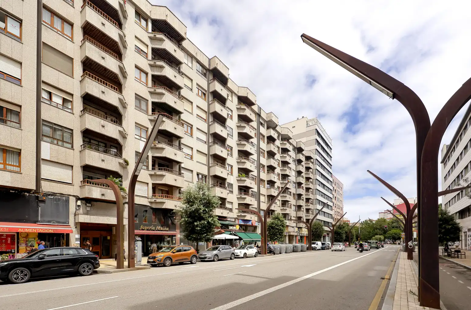 Exterior view of Flat for sale in Gijón   with Heating, Parquet flooring and Storage room