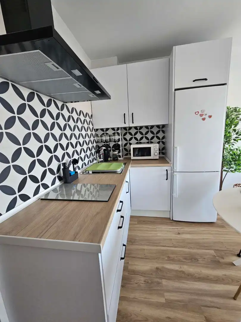 Kitchen of Study for rent in Torremolinos  with Air Conditioner, Heating and Terrace