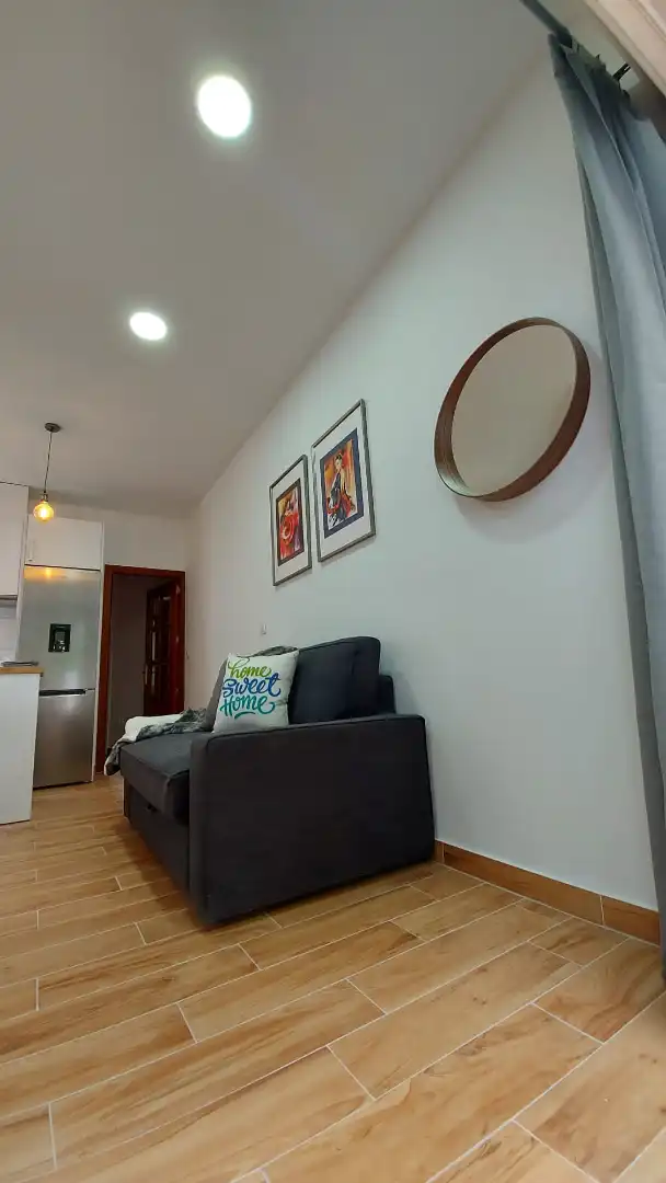 Sala d'estar de Apartament en venda en Madrid amb Aire condicionat, Calefacció i Parquet