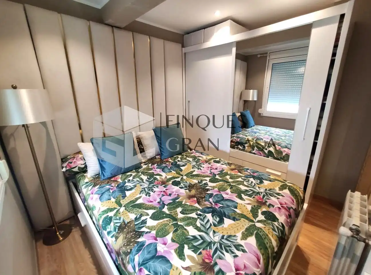 Schlafzimmer von Wohnung zum Verkauf in Canovelles mit Heizung, Parkett und Balkon