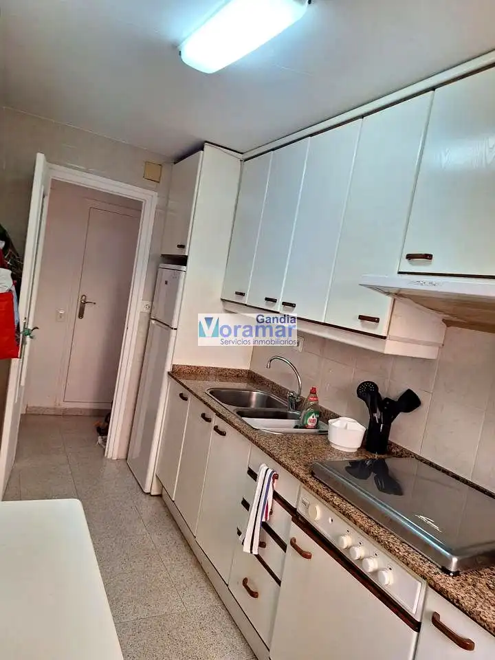 Cocina de Apartamento de alquiler en Gandia con Calefacción y Amueblado