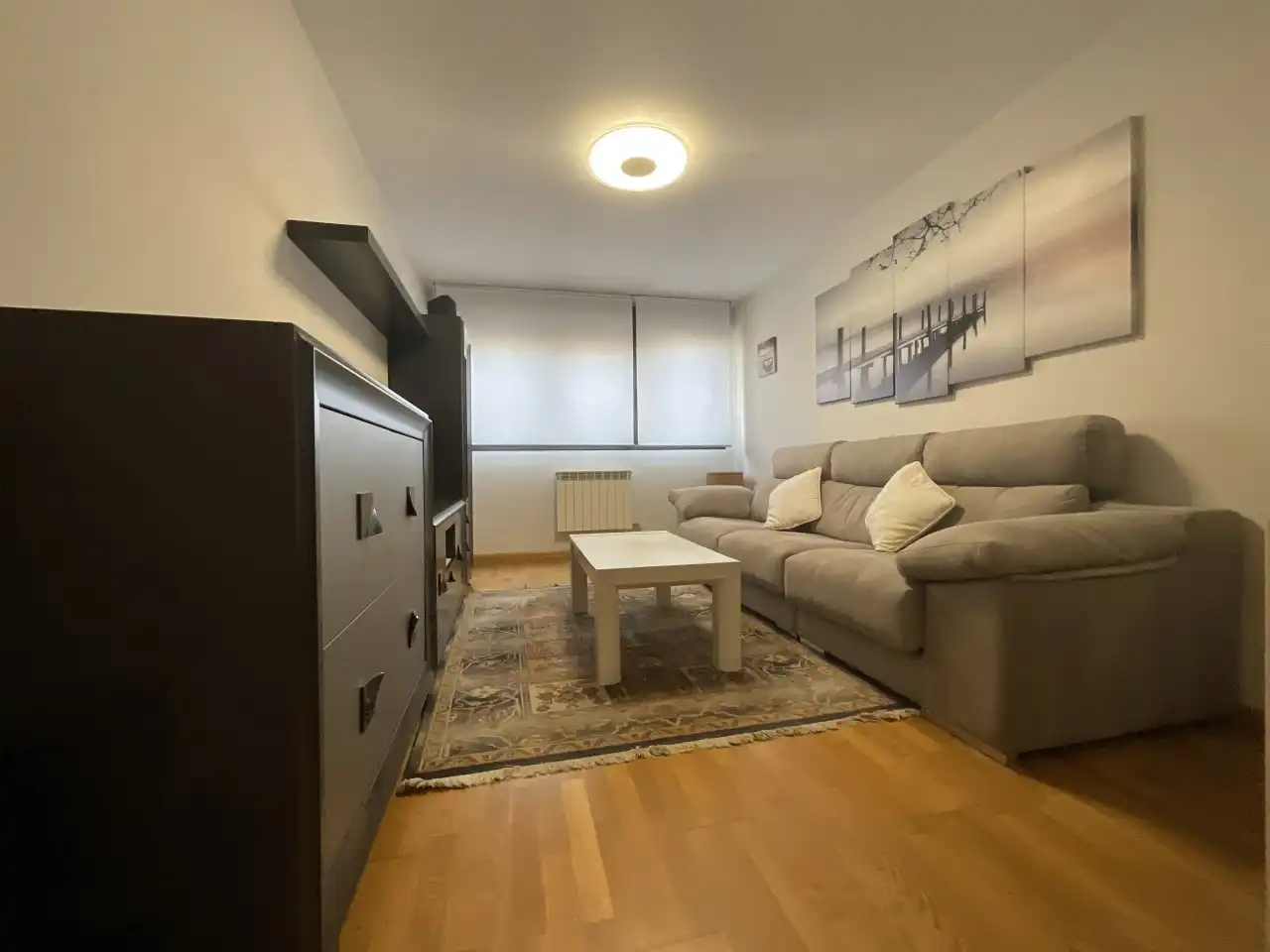 Sala de estar de Piso en venta en Santo Domingo de la Calzada con Amueblado