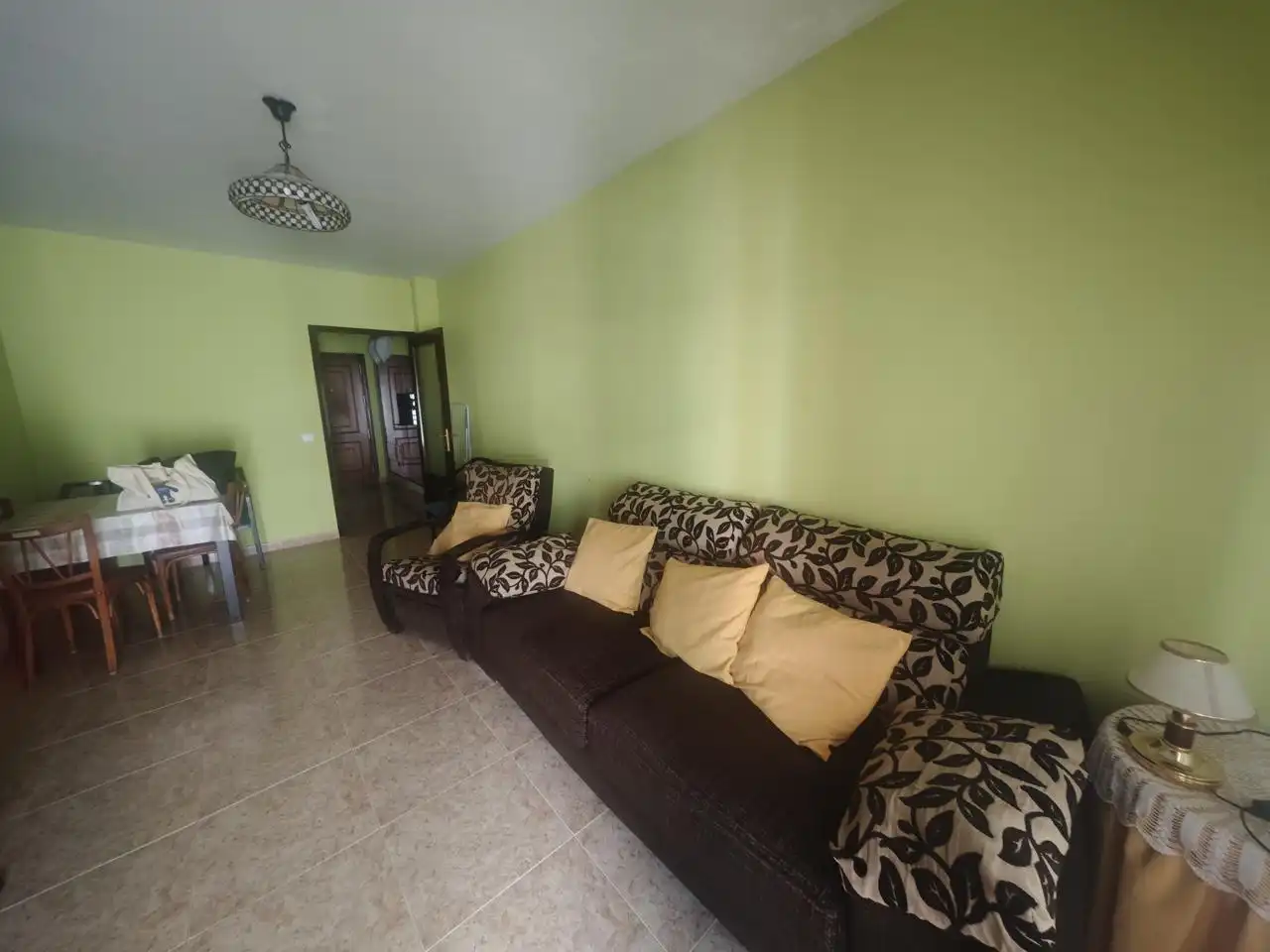 Sala de estar de Piso de alquiler en Plasencia con Terraza y Amueblado