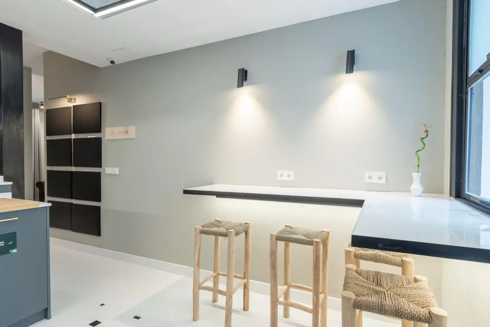 Kitchen of Study for rent in Madrid  with Air Conditioner, Heating and Furnished