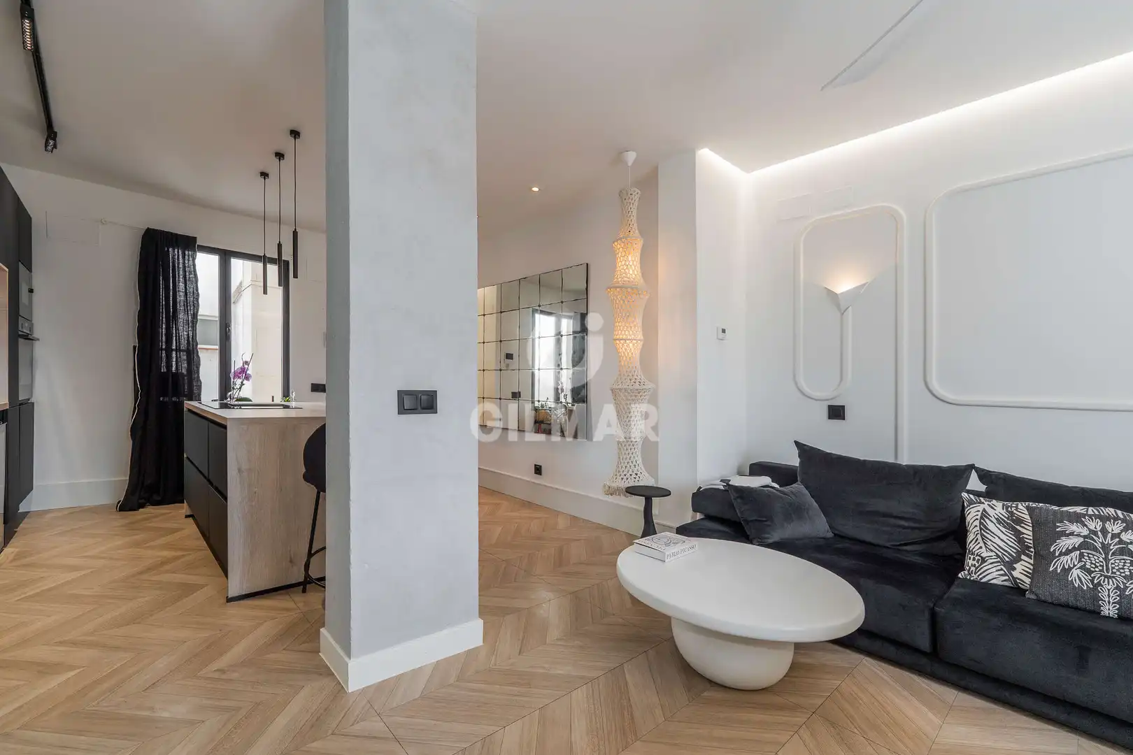 Living room of Flat for sale in Madrid  with Heating