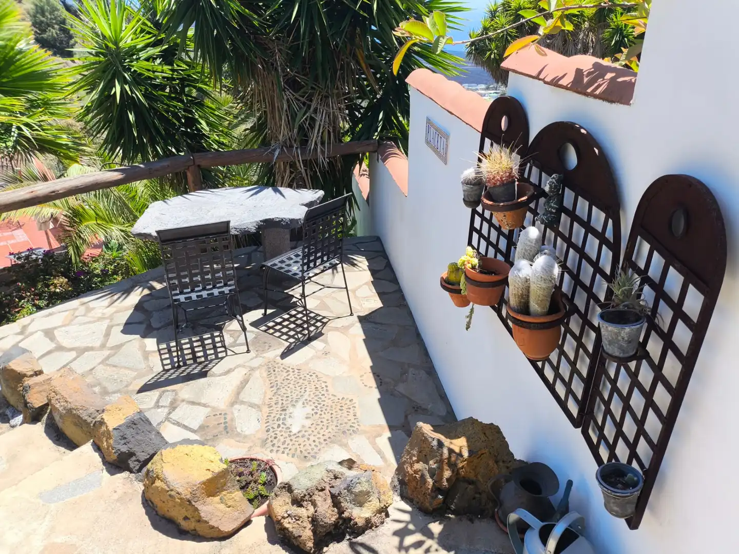 Terrassa de Casa o xalet en venda en El Paso amb Aire condicionat, Calefacció i Jardí privat