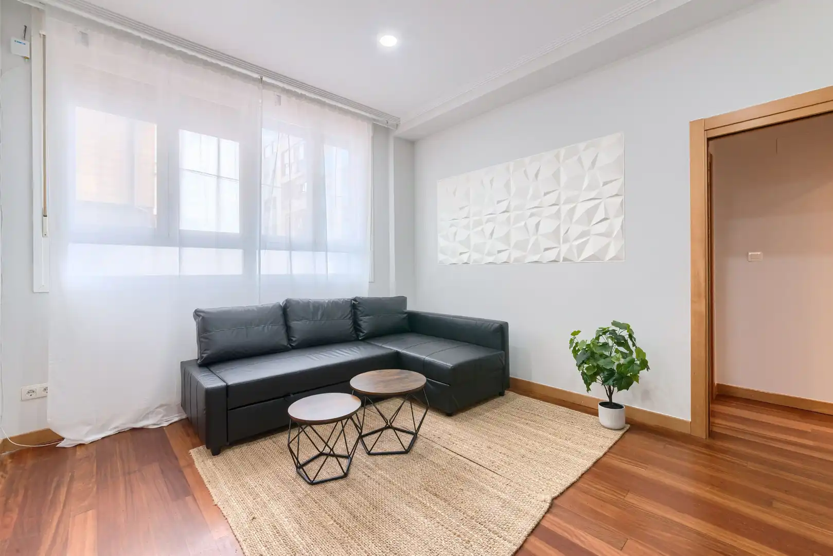 Sala de estar de Apartamento de alquiler en Barakaldo  con Calefacción, Amueblado y Lavadora