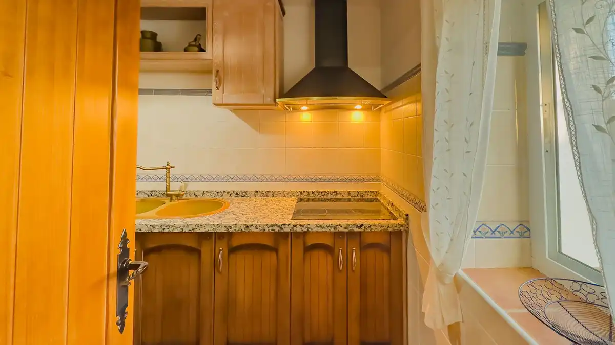 Cocina de Finca rústica en venta en Villanueva de la Concepción con Jardín privado, Terraza y Trastero