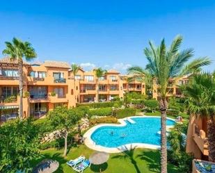 Exterior view of Flat for sale in Estepona  with Air Conditioner