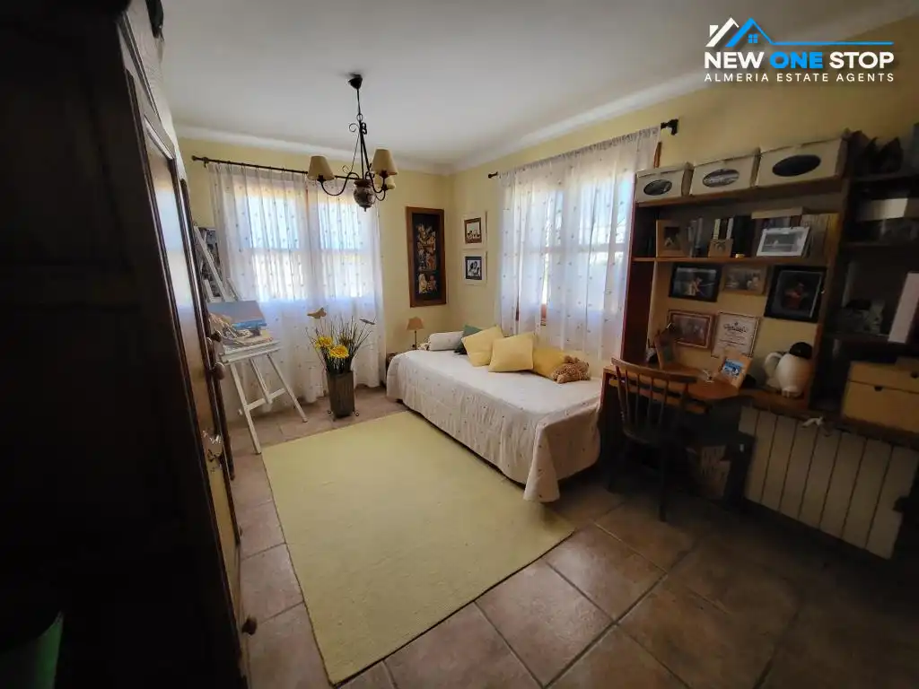 Habitación de Casa o chalet en venta en Mojácar con Aire acondicionado, Calefacción y Jardín privado