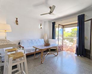 Dormitori de Apartament en venda en Moraira amb Jardí privat, Terrassa i Piscina