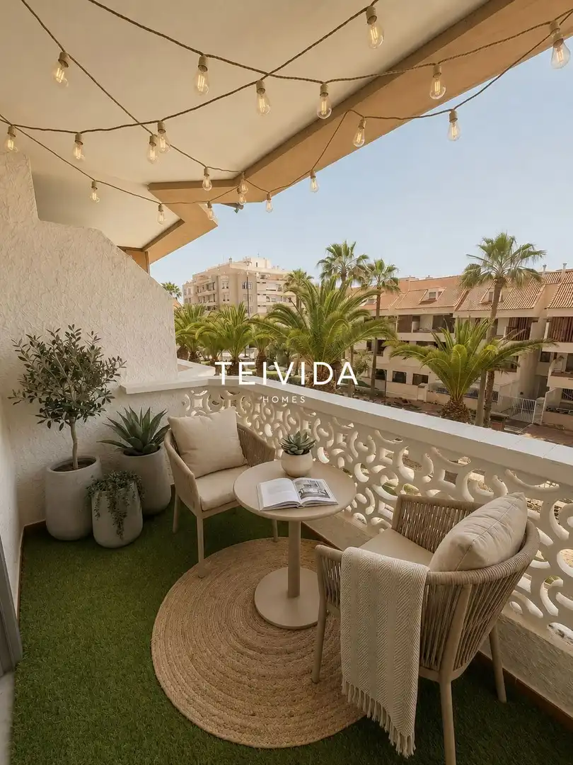 Terrace of Flat for rent in Arona  with Swimming Pool, Furnished and Community pool