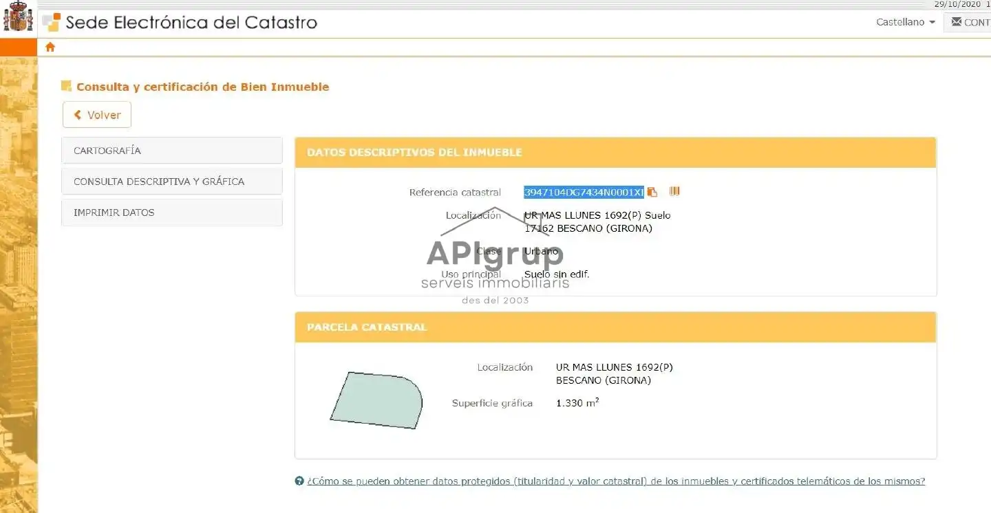 Terreny residencial en venda a Bescanó, imagen 6