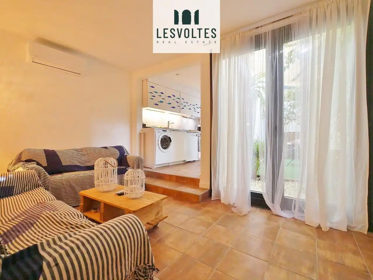 Living room of Ground floor for sale in Palafrugell  with Air Conditioner and Heating