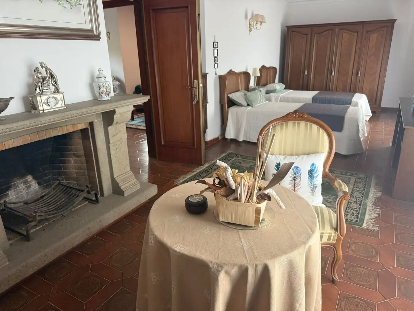Living room of Houses for sale in Sant Celoni  with Air Conditioner, Heating and Private garden