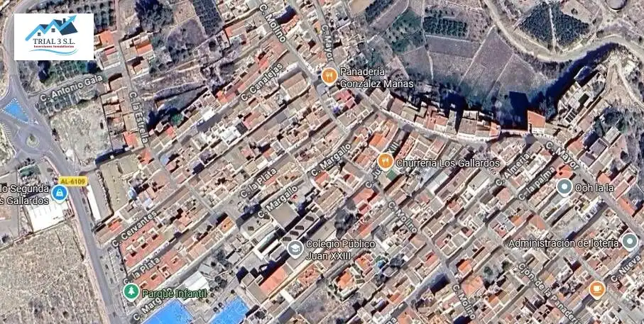 Exterior view of Houses for sale in Los Gallardos