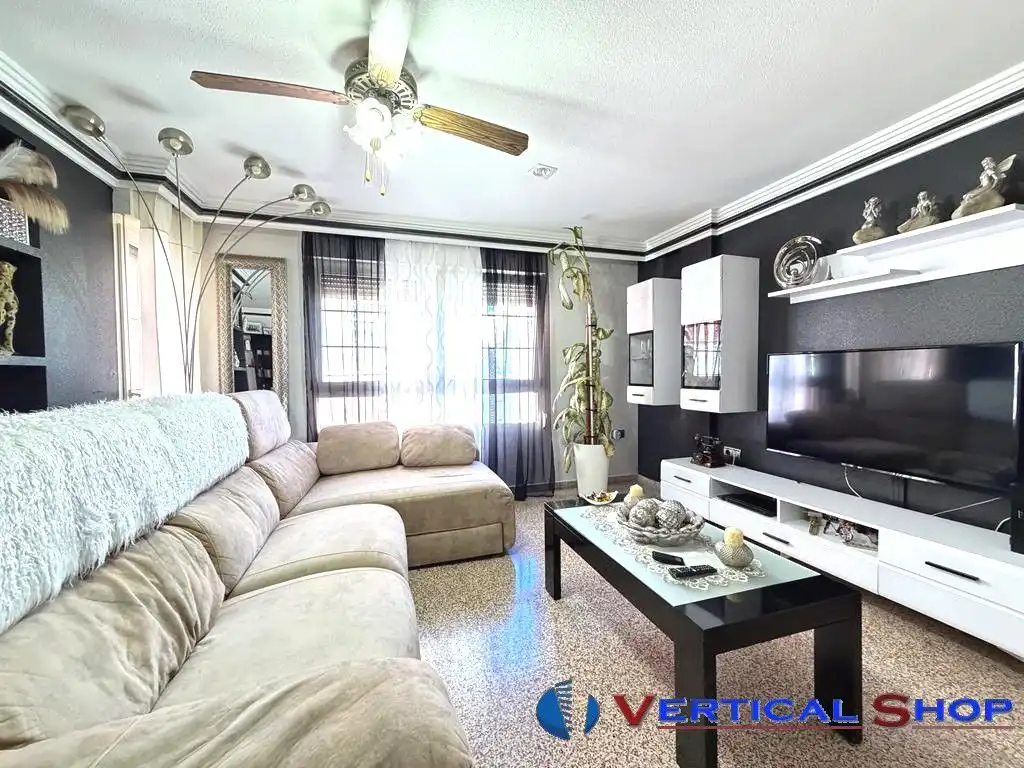 Sala de estar de Piso en venta en Caudete