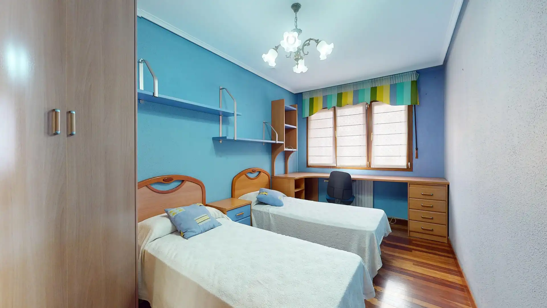 Schlafzimmer von Wohnung zum Verkauf in Barakaldo  mit Heizung und Balkon