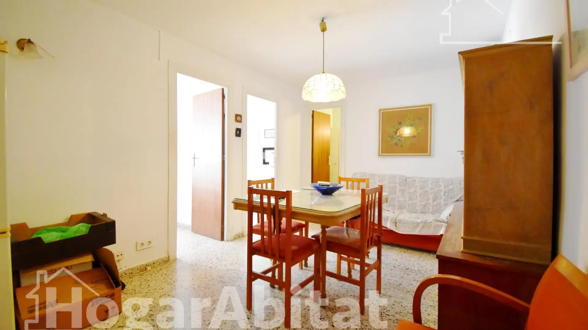 Living room of Flat for sale in Gandia  with Furnished