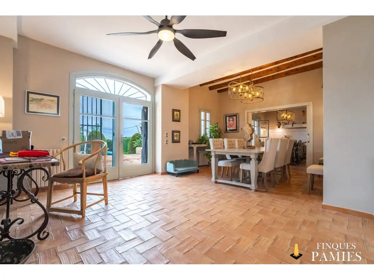 Comedor de Casa o chalet en venta en La Selva del Camp con Calefacción, Jardín privado y Terraza
