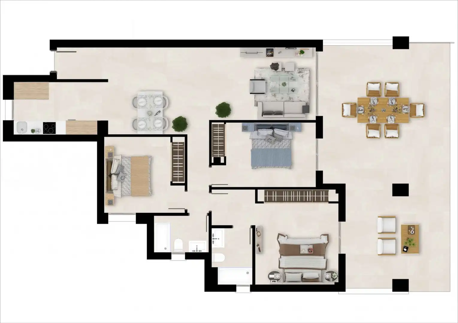 Apartament amb ascensor en venda a Playa Bahía Dorada, imagen 23