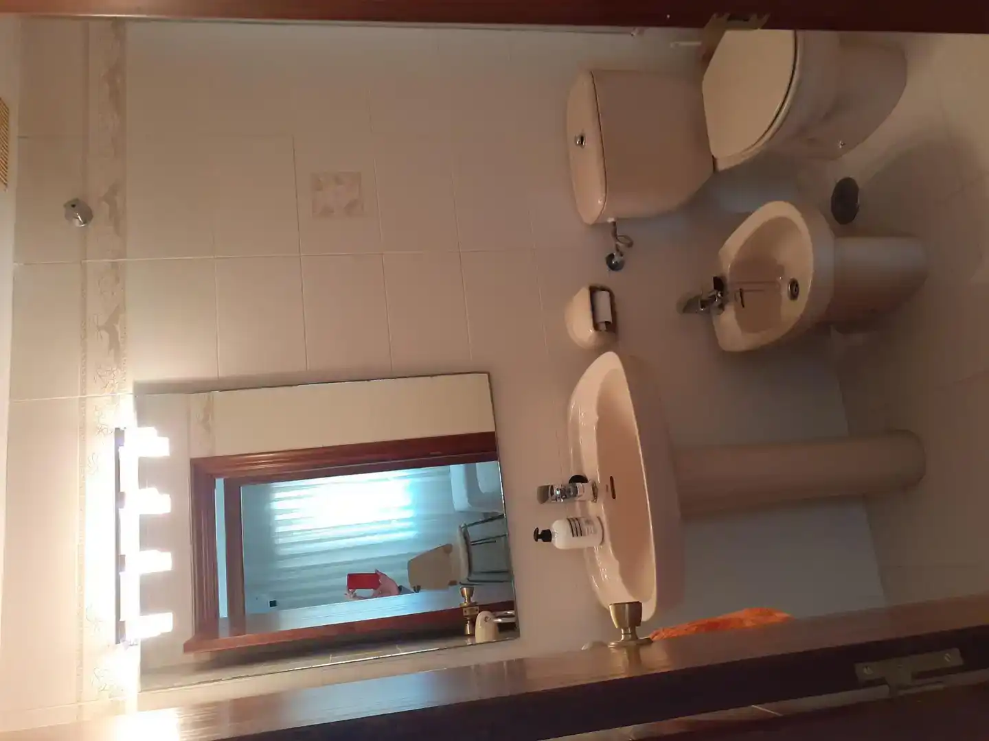 Badezimmer von Wohnungen zur Miete in Castellón de la Plana / Castelló de la Plana mit Klimaanlage, Privatgarten und Abstellraum