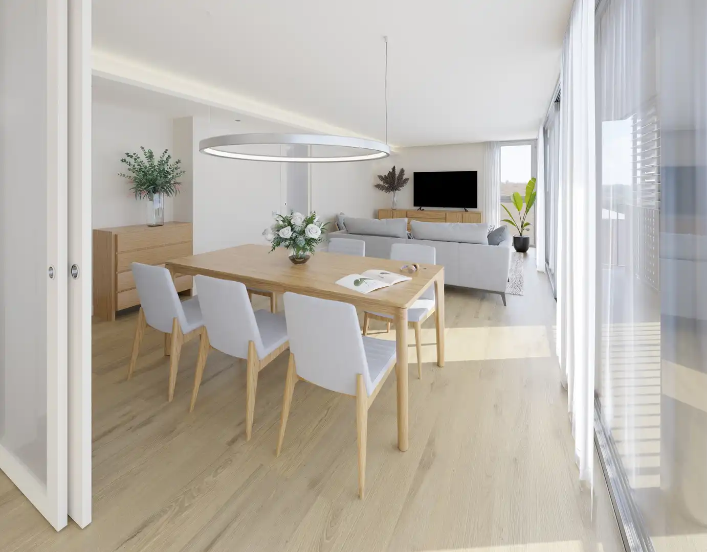 Dining room of Attic for sale in Llevant