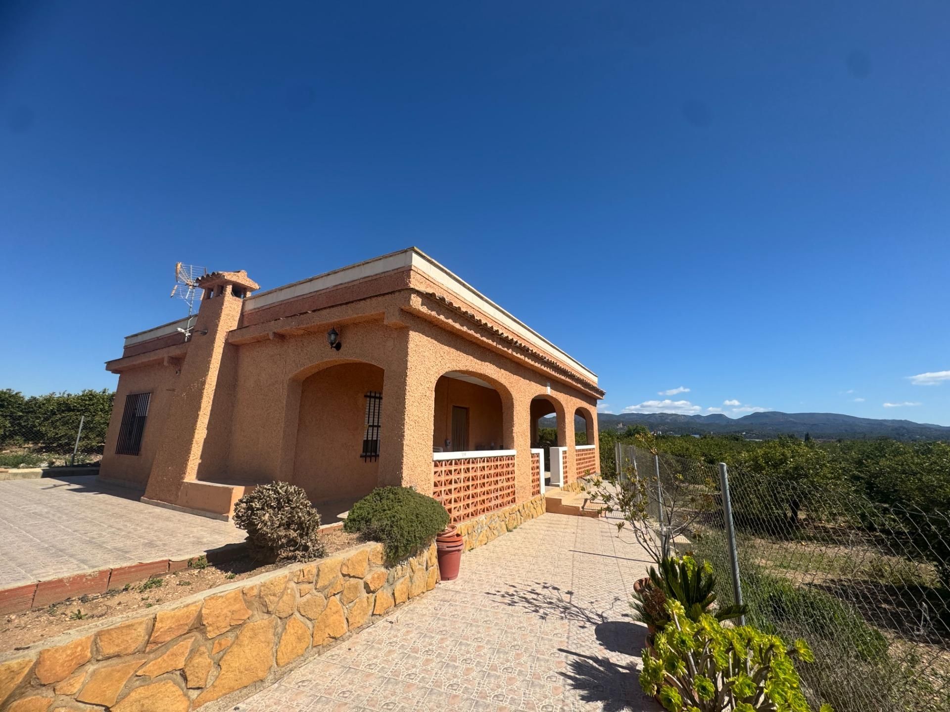 Exterior view of House or chalet for sale in Marines  with Heating, Private garden and Terrace